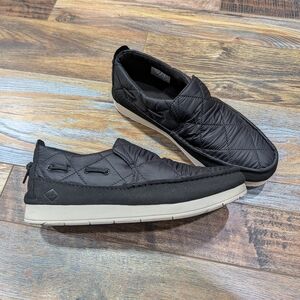 Sperry Moc-Sider Nylon Slip-On shoes Men Size 11 Black